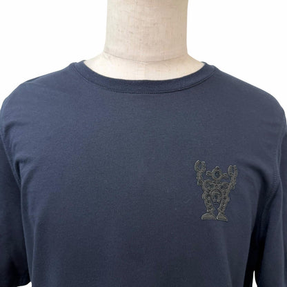 エルメス Hello Mr.Farier ラムスキン コットン 半袖Tシャツ Mサイズ