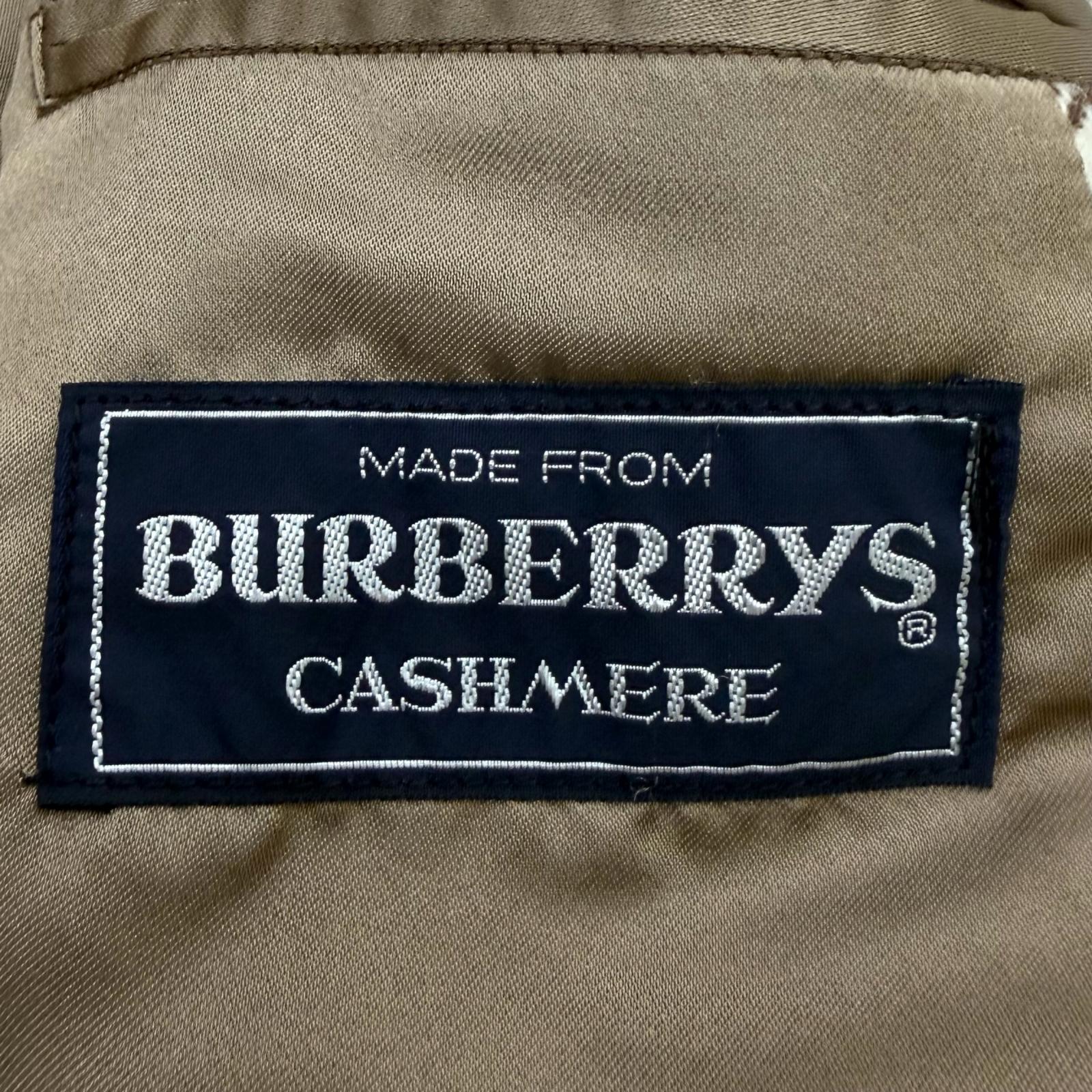 バーバリーズ カシミヤ ウール コート