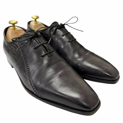 ベルルッティ アレッサンドロ スカーズ カリグラフィ レザー ドレスシューズ