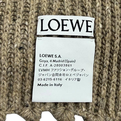 ロエベ ウールナイロンレーヨンマフラー
