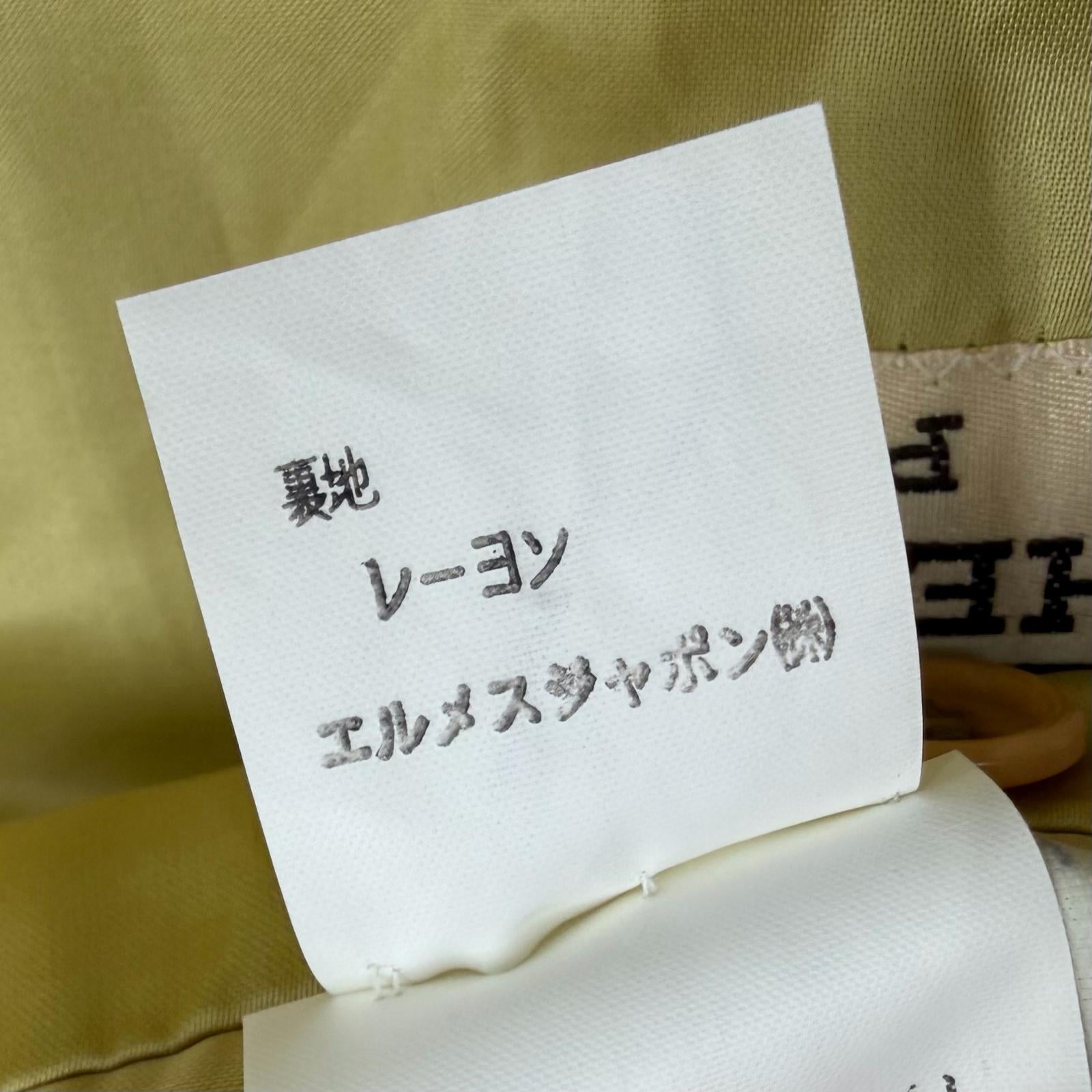 エルメス カシミヤアンゴラウールコート