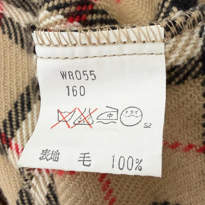 バーバリーズ ウールシルクコート