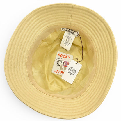 エルメス Calvi Seashell Chaine dAncre コットンハット
