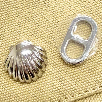 エルメス Calvi Seashell Chaine dAncre コットンハット