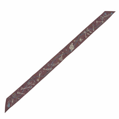 エルメス Les Cles a Pois シルクスカーフ