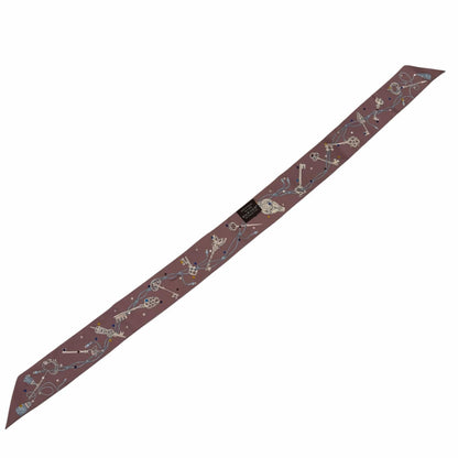エルメス Les Cles a Pois シルクスカーフ