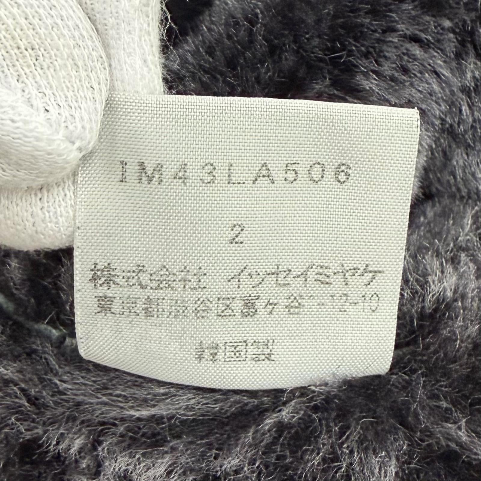 イッセイミヤケ 羊革ロングコート
