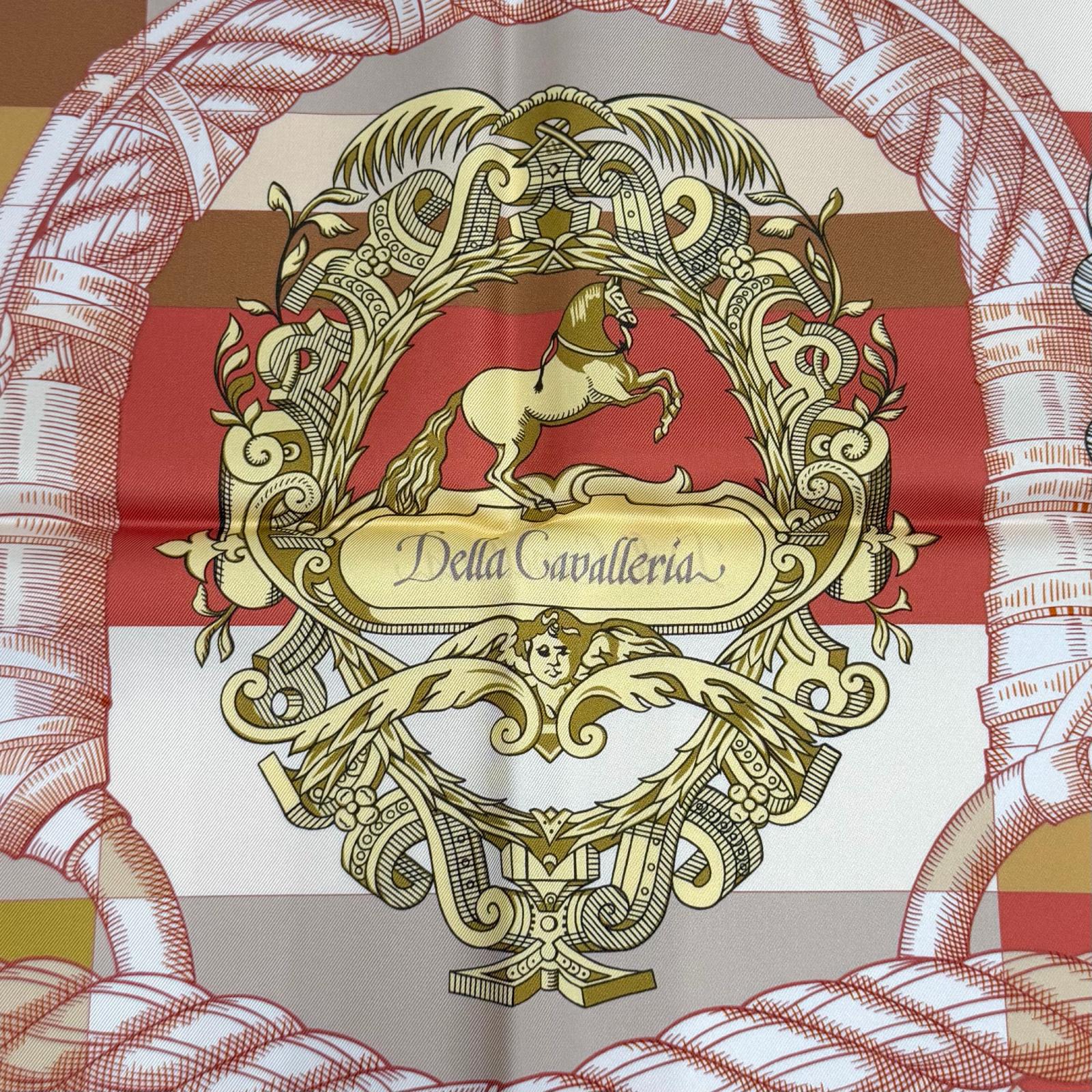 エルメス ガヴロッシュデラカヴァレリア シルクスカーフ