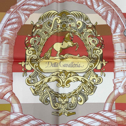 エルメス ガヴロッシュデラカヴァレリア シルクスカーフ