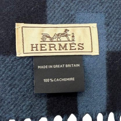 エルメス Hパッサン カシミヤストール