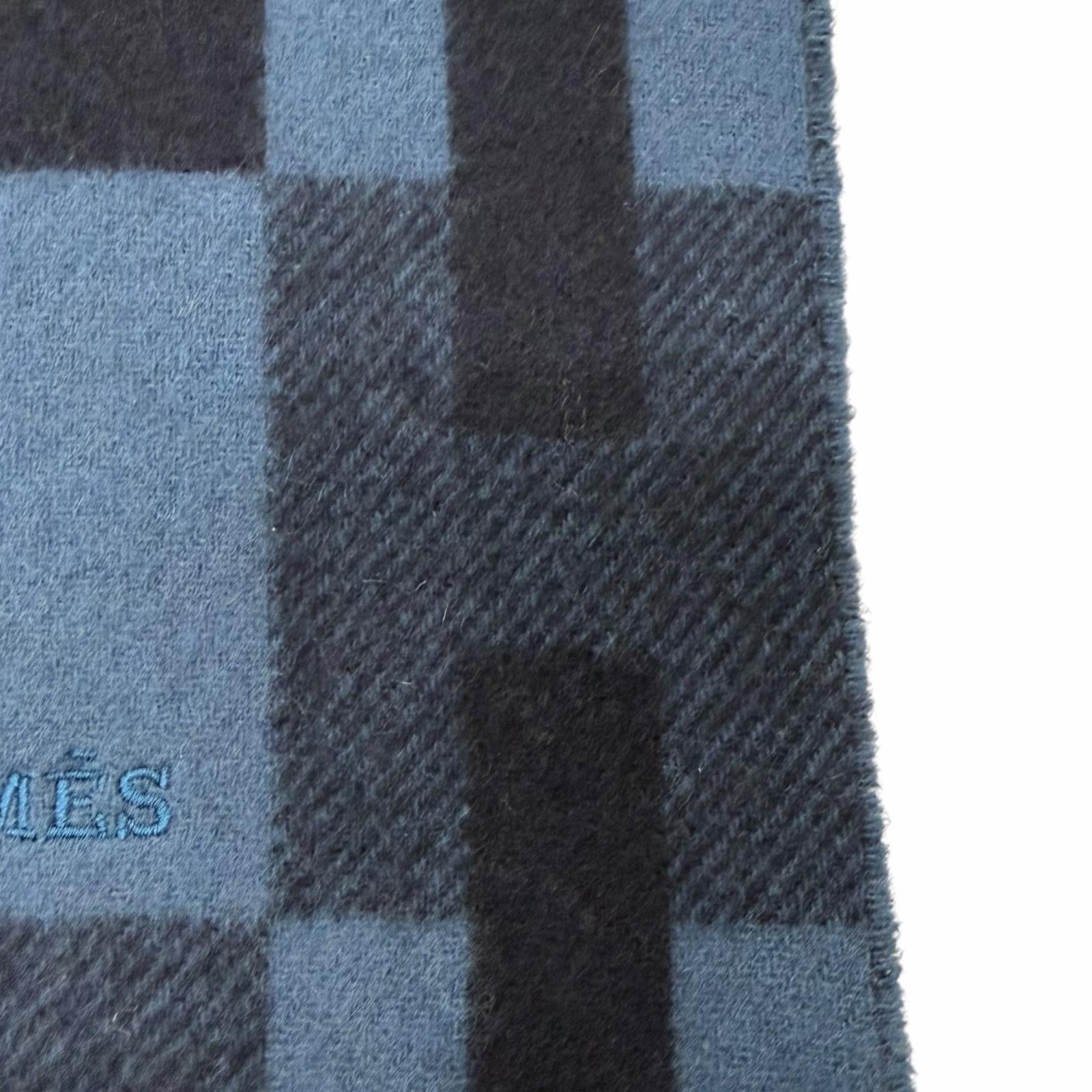エルメス Hパッサン カシミヤストール