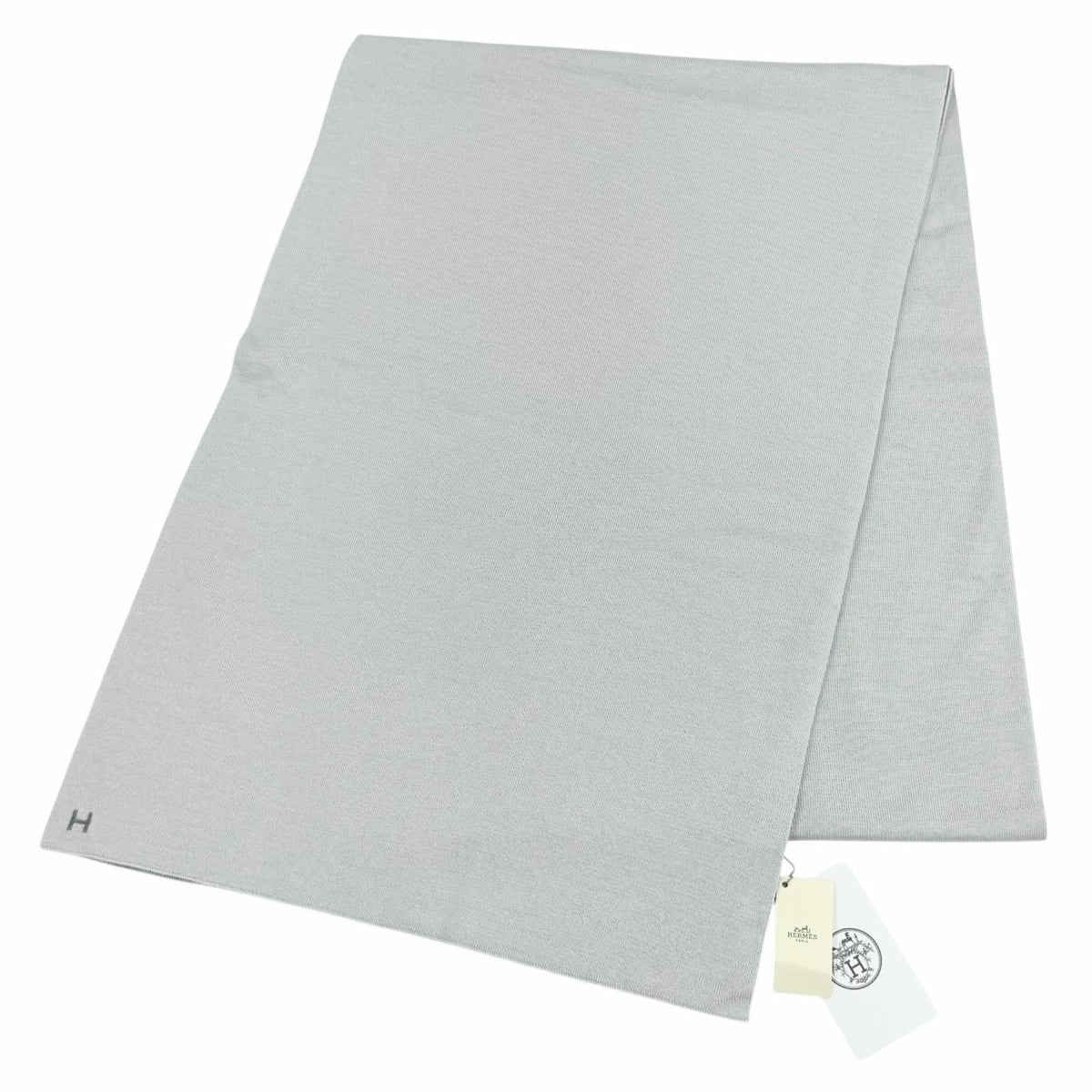 エルメス アレルトゥールH カシミア シルク スカーフ