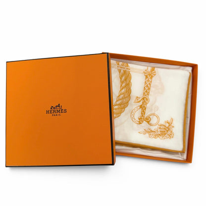 エルメス Della Cavalleria コットンスカーフ