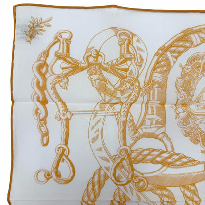 エルメス Della Cavalleria コットンスカーフ