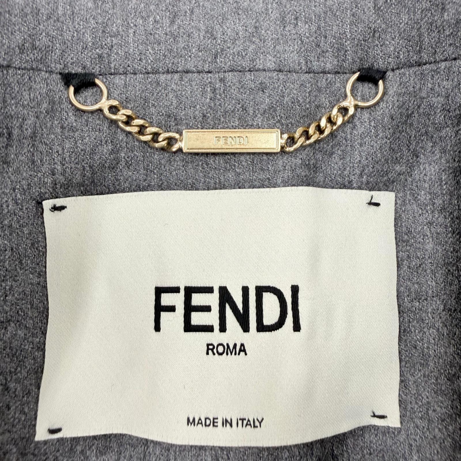 フェンディ ウールテーラードジャケット
