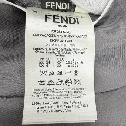 フェンディ ウールテーラードジャケット
