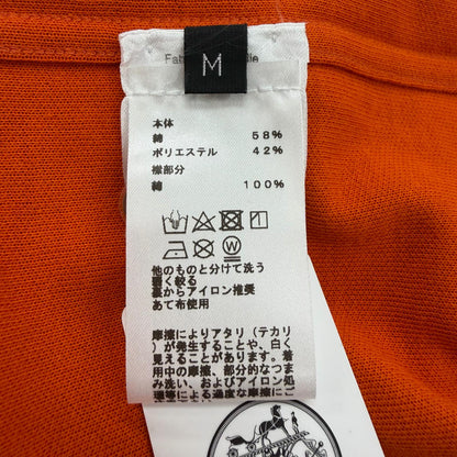 エルメス コットンブレンド半袖ポロシャツ
