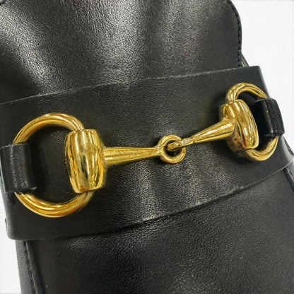 グッチ レザーローファー
