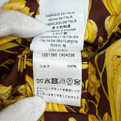 ヴェルサーチェ バロック シルクシャツ