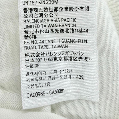 バレンシアガ コットン 半袖Tシャツ