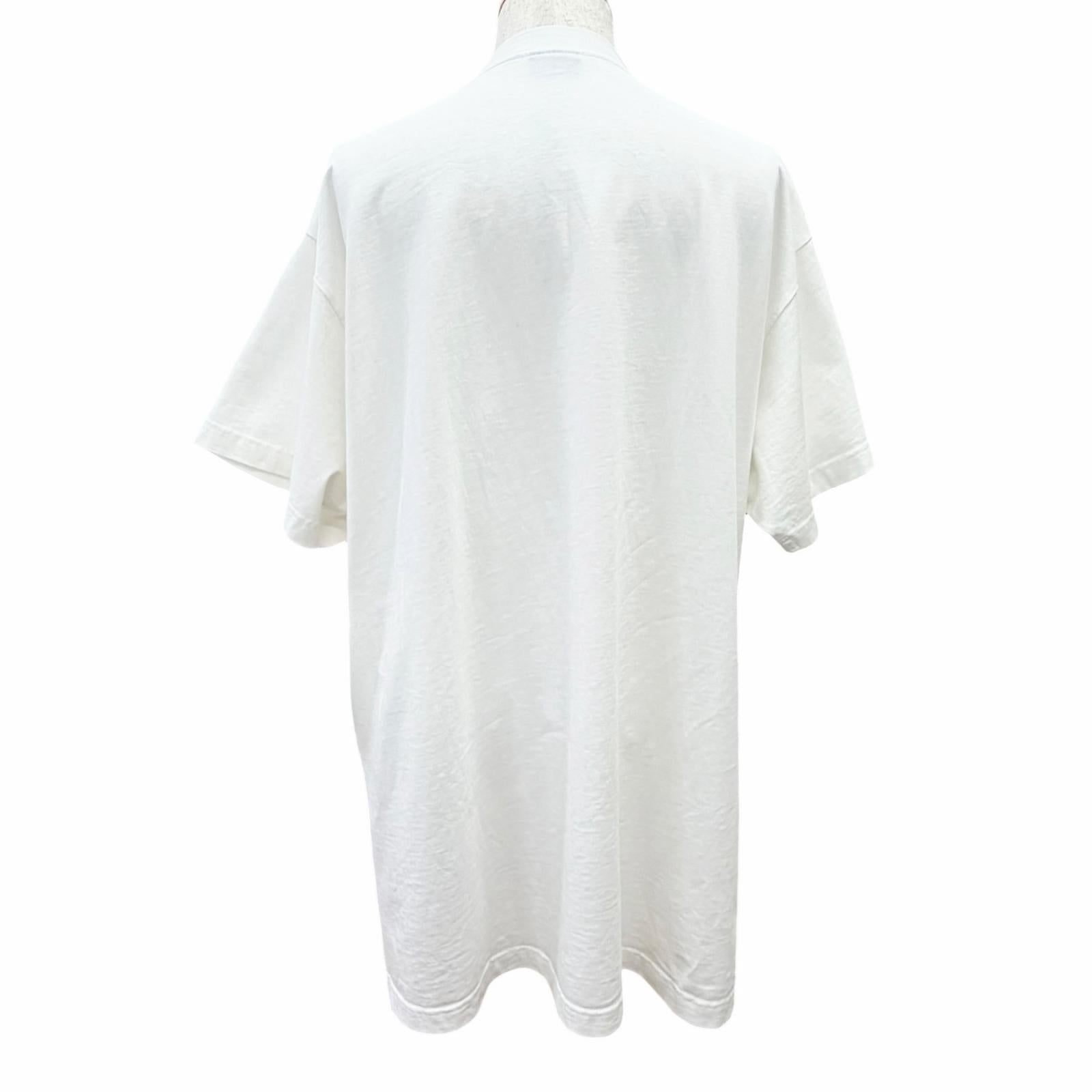 バレンシアガ コットン 半袖Tシャツ