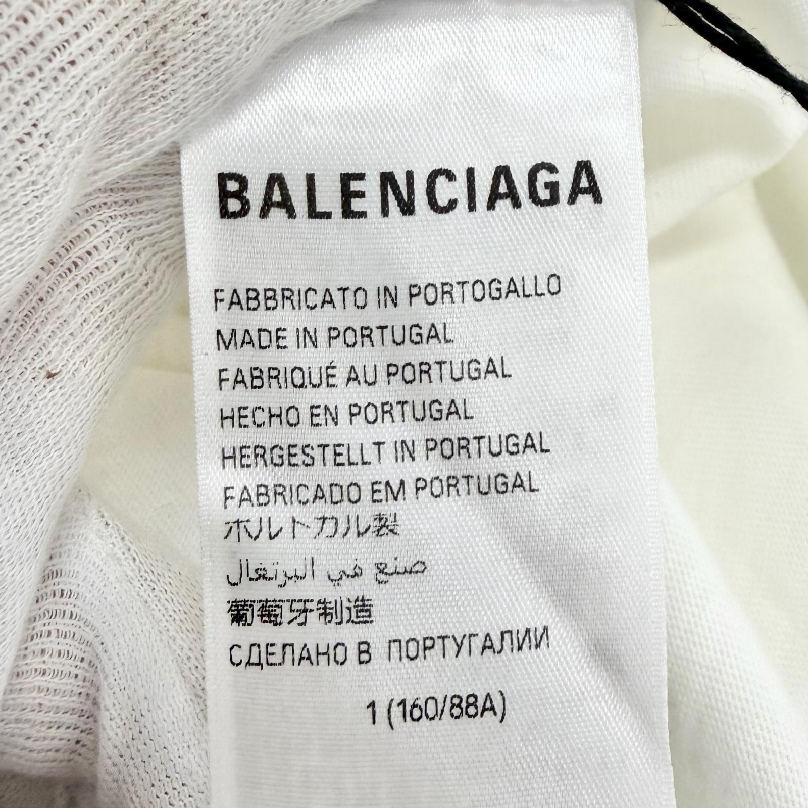 バレンシアガ コットン 半袖Tシャツ