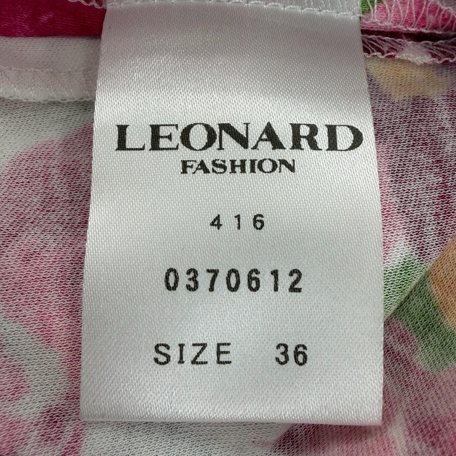 レオナールファッション コットンワンピース