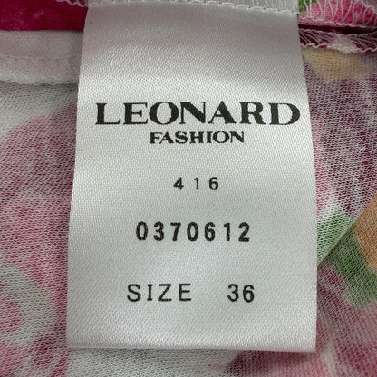 レオナールファッション コットンワンピース