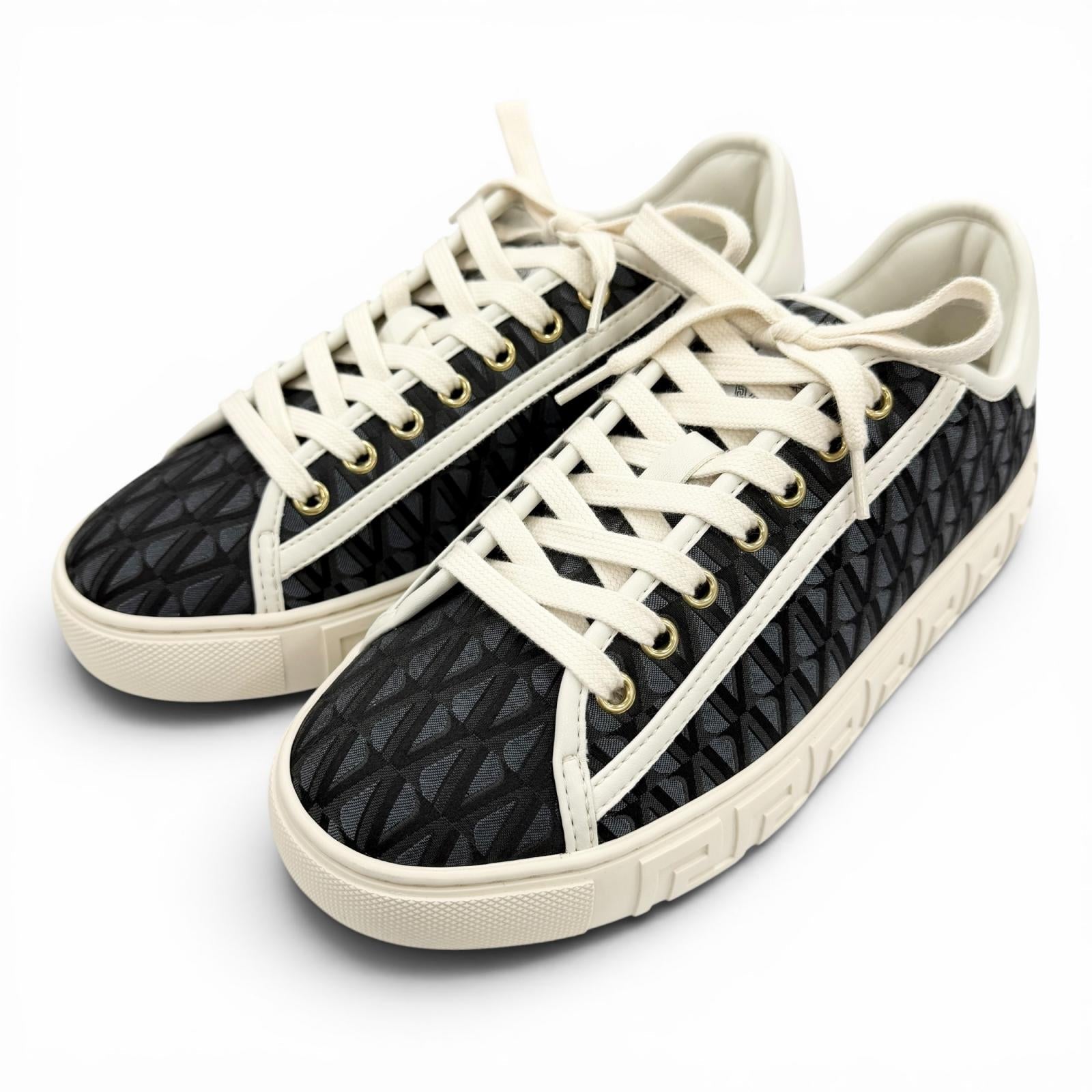 ヴェルサーチェ Greca Jacquard V Canvas スニーカー