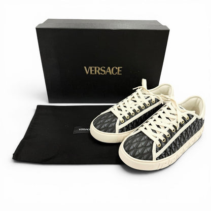 ヴェルサーチェ Greca Jacquard V Canvas スニーカー