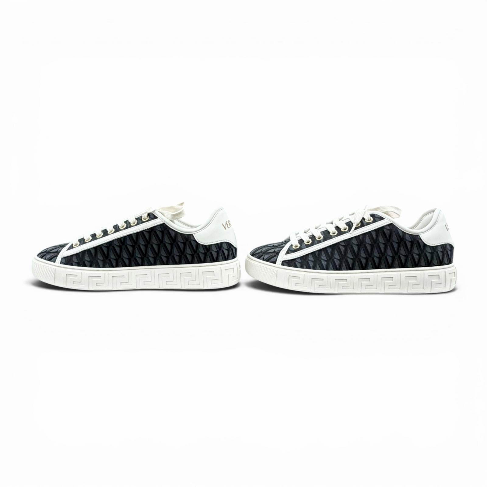 ヴェルサーチェ Greca Jacquard V Canvas スニーカー
