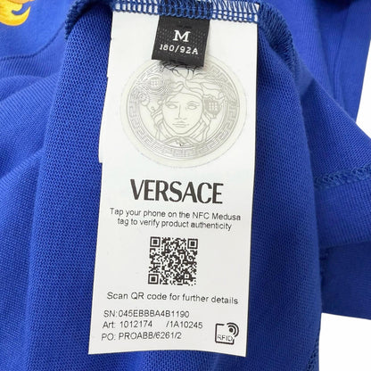 ヴェルサーチェ バロック刺繍 コットン Tシャツ