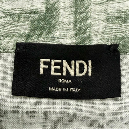 フェンディ リネン半袖シャツ