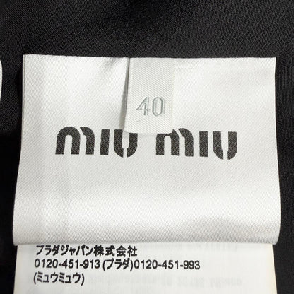 ミュウミュウ バージンウールワンピース