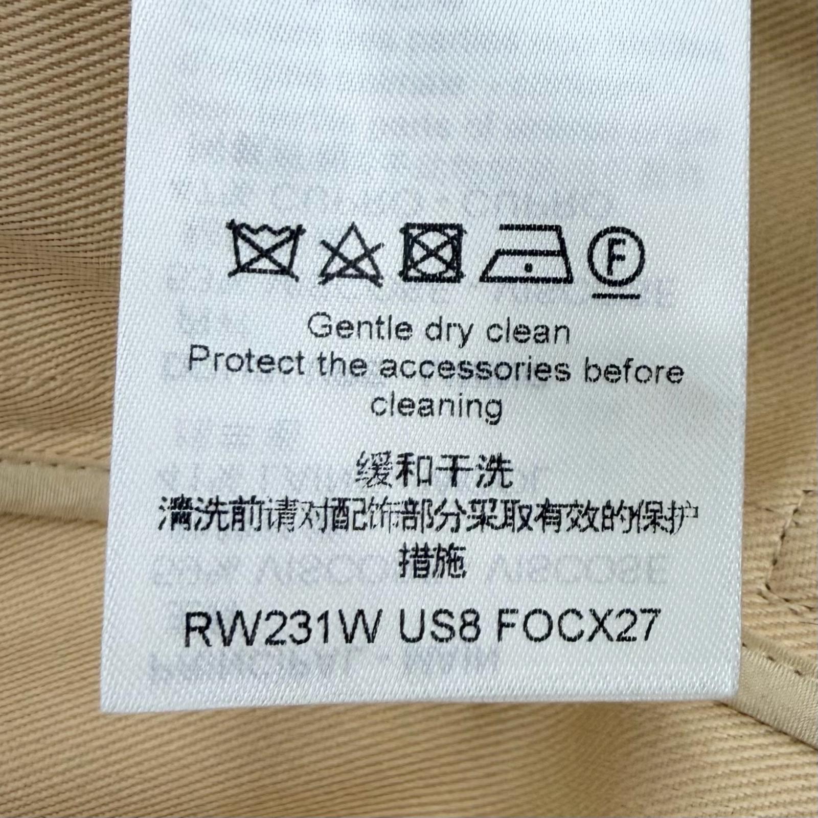 ルイヴィトン レーヨンウールトレンチコート