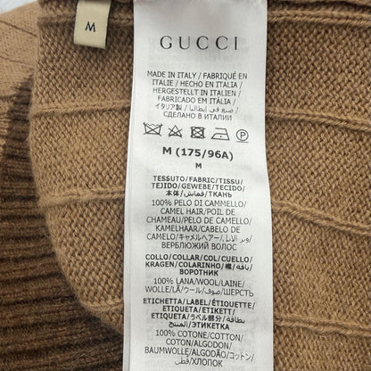 グッチ キャメルニットセーター