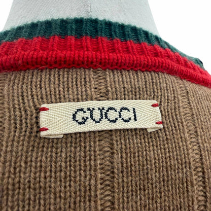 グッチ キャメルニットセーター