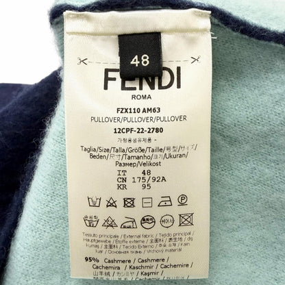 フェンディ カシミヤナイロンニット