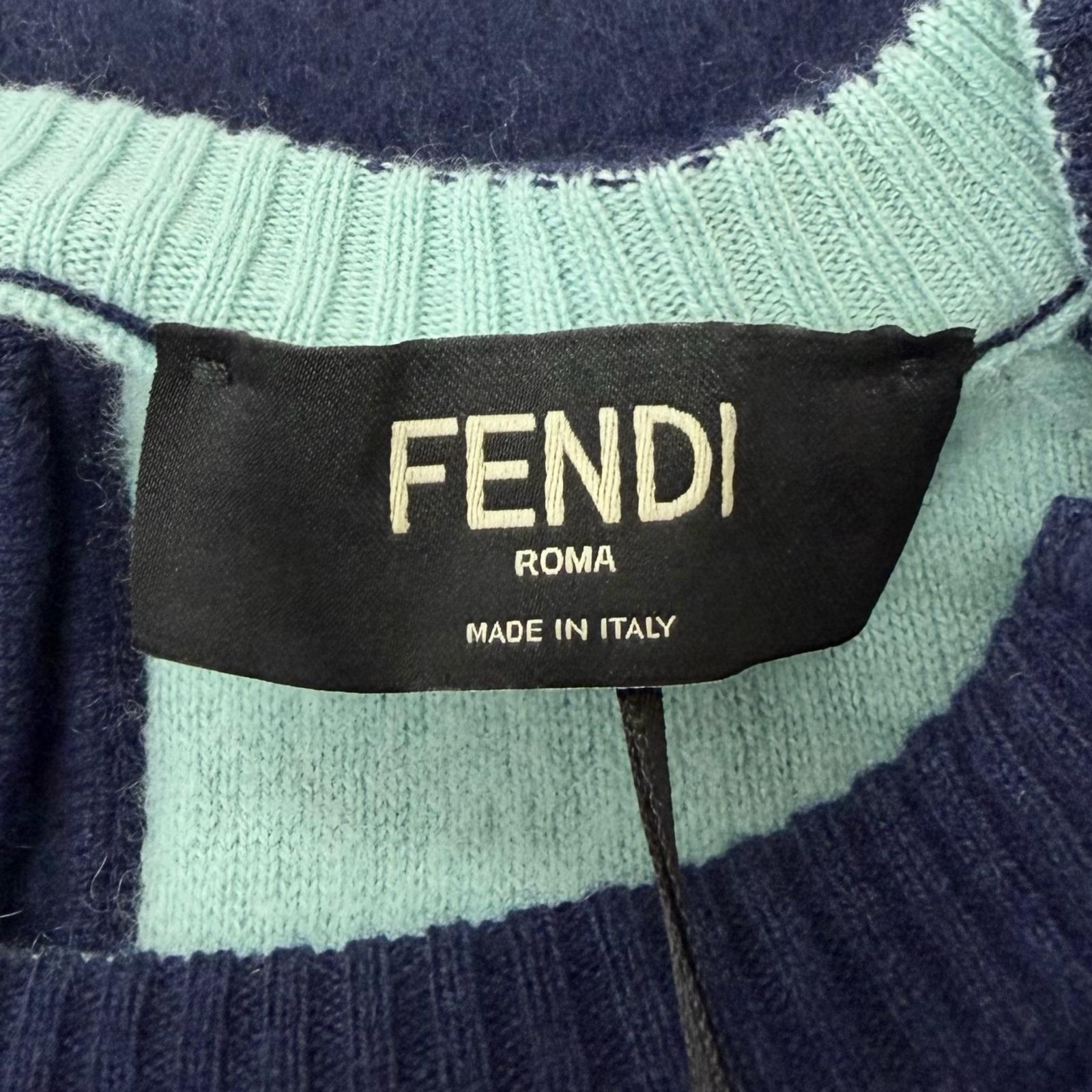 フェンディ カシミヤナイロンニット