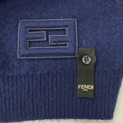 フェンディ カシミヤナイロンニット