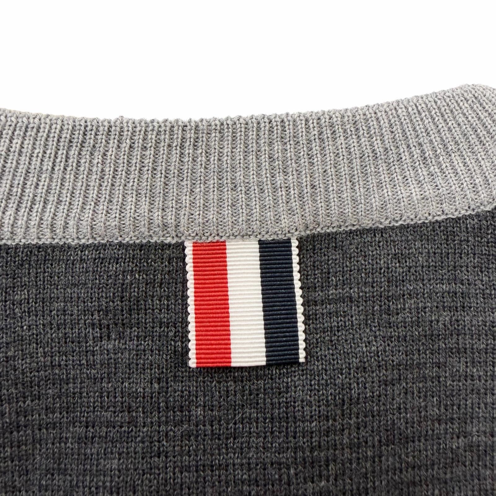 トムブラウン Milano Stitch Cotton Crepe ニット
