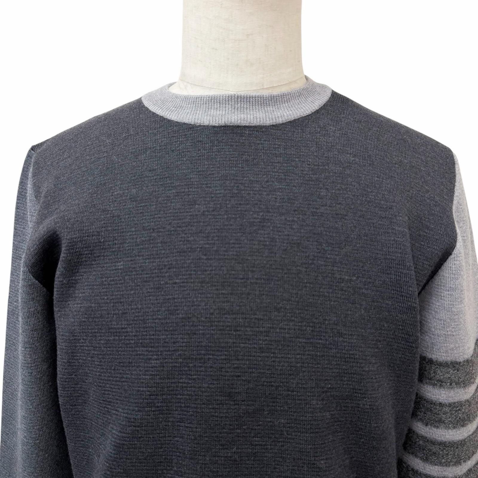 トムブラウン Milano Stitch Cotton Crepe ニット