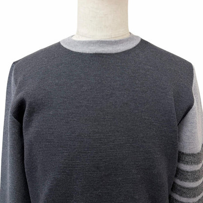 トムブラウン Milano Stitch Cotton Crepe ニット