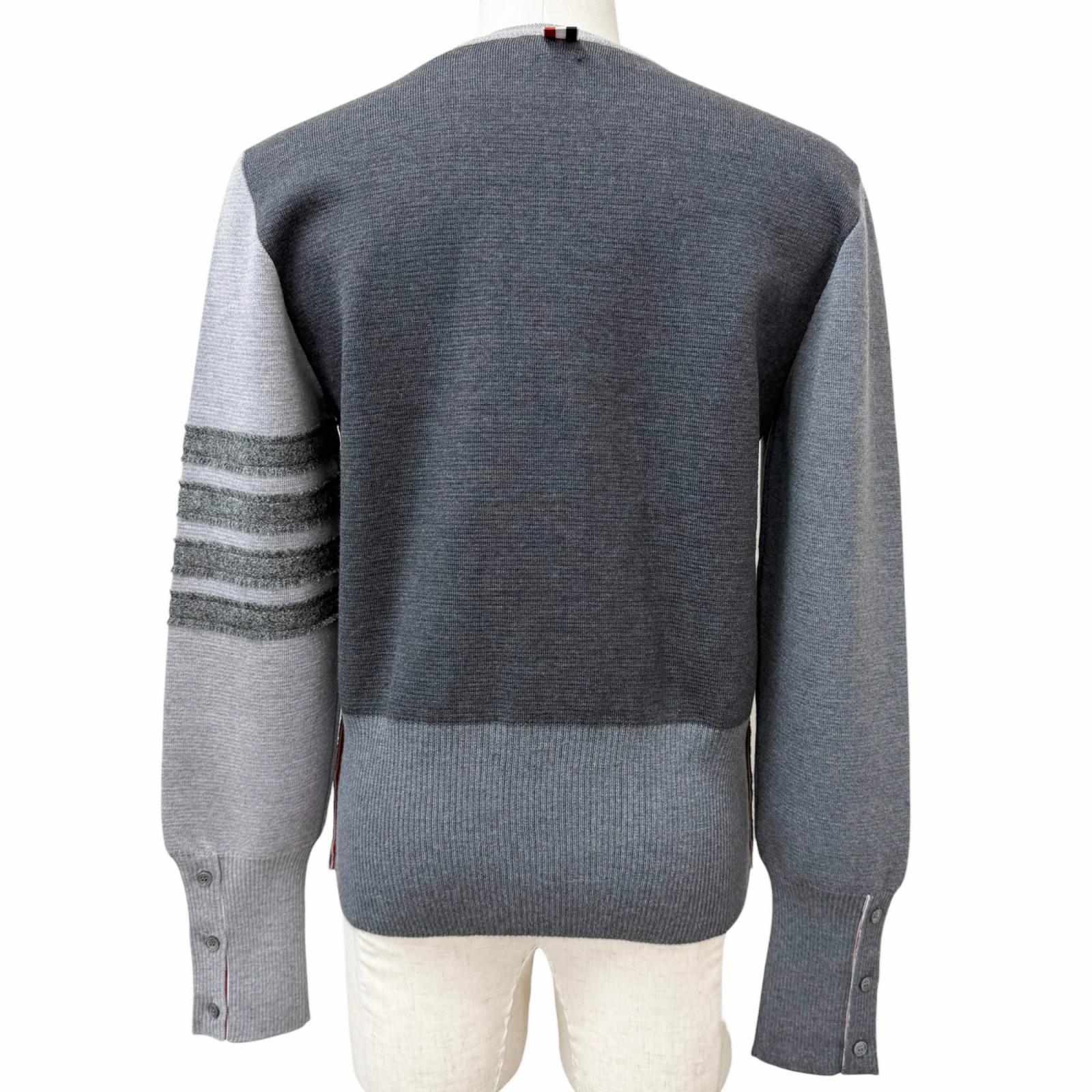 トムブラウン Milano Stitch Cotton Crepe ニット