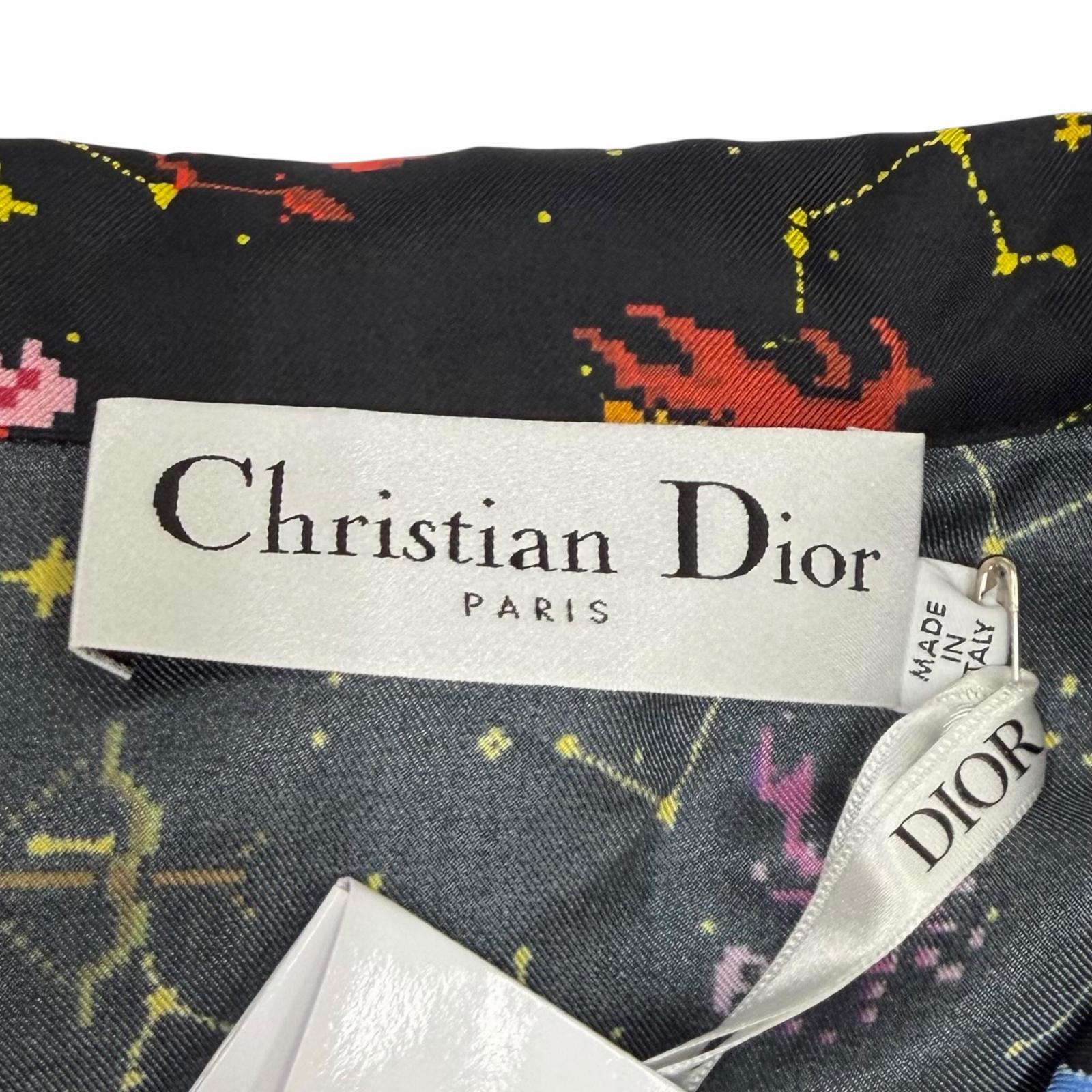クリスチャンディオール シルクシャツ