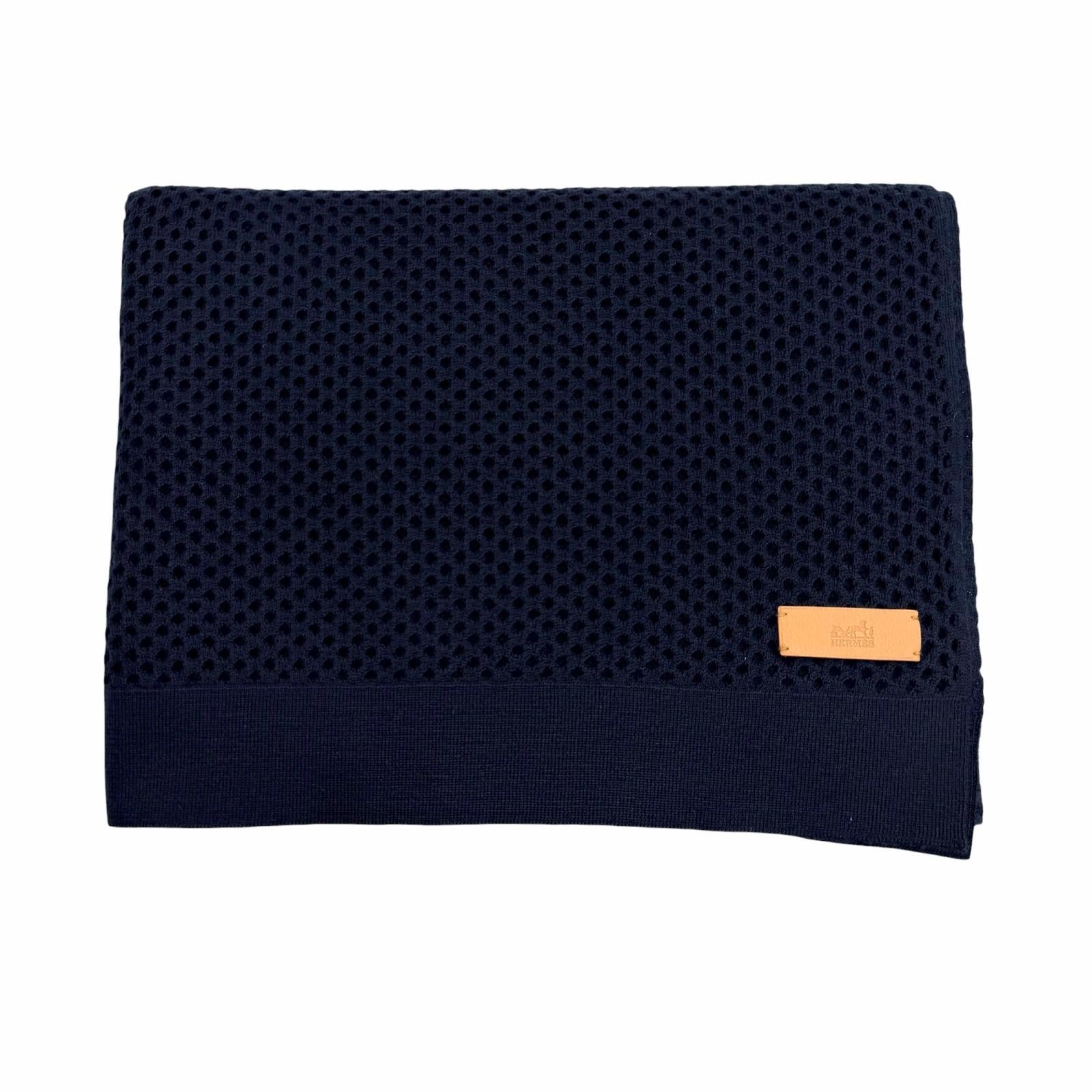 エルメス メッシュストール カシミヤスカーフ