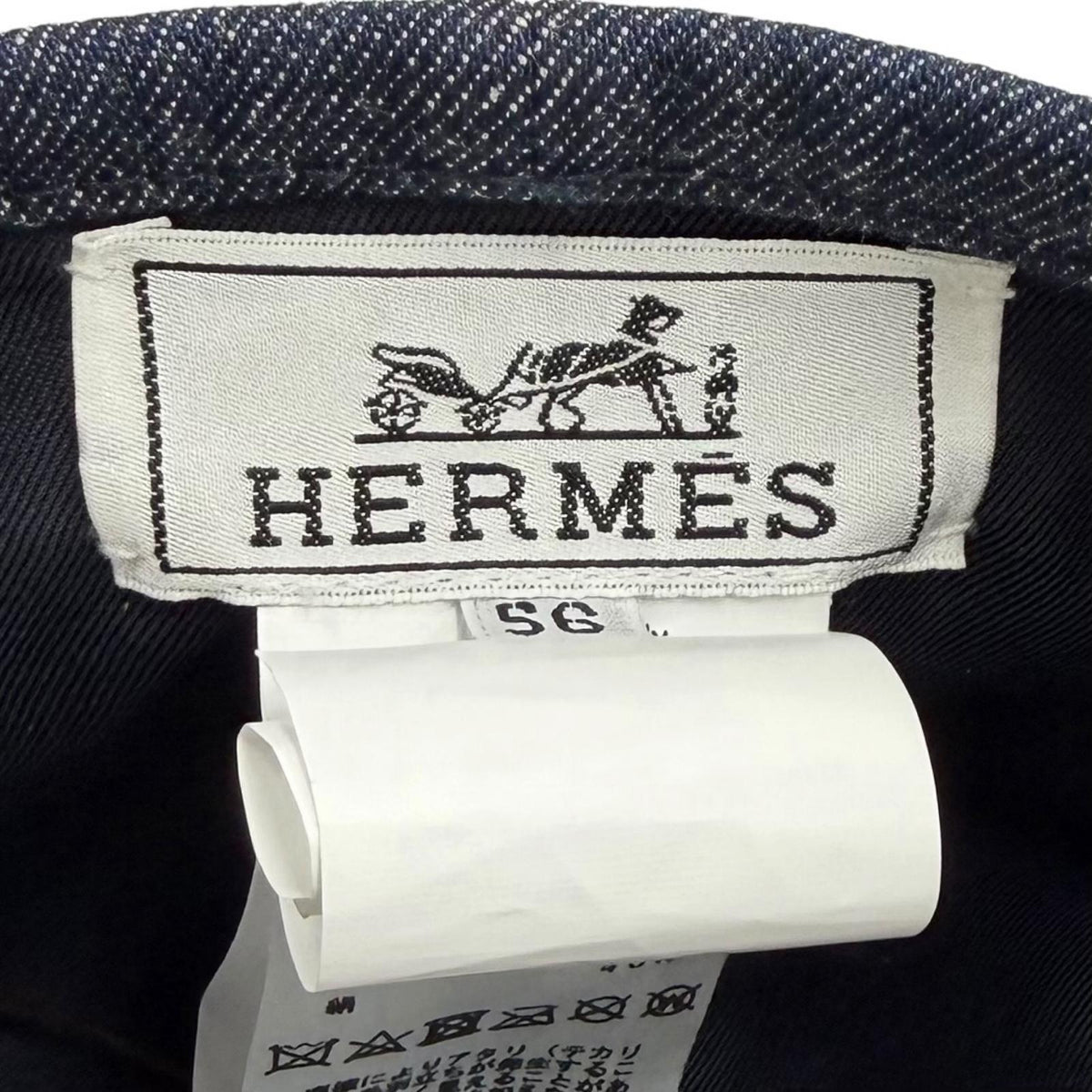 エルメス コットンベレー帽