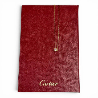 カルティエ ディアムール Au750 ネックレス