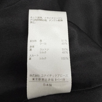 ドゥロワー リネンウールワンピース