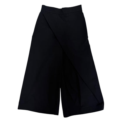 ロエベ アナグラム レザーパッチ クロップドパンツ